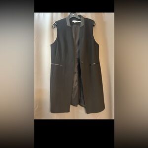 Calvin Klein Long Black Sleeveless Vest